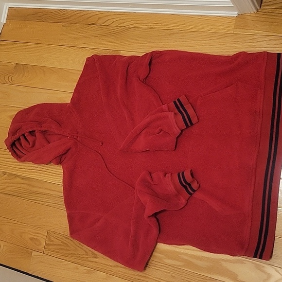 JCrew pullover fleece hoodie - Picture 4 of 8